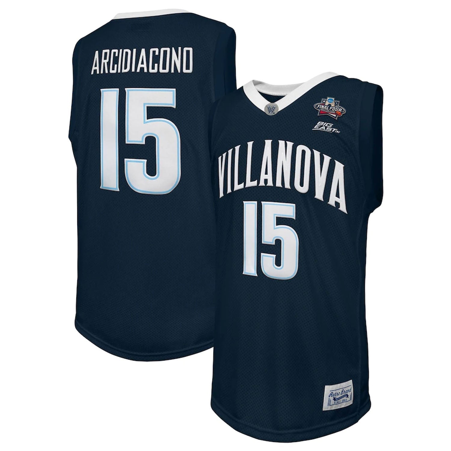 NCAAB Ryan Arcidiacono Villanova Wildcats 15 Jersey The Jersey King