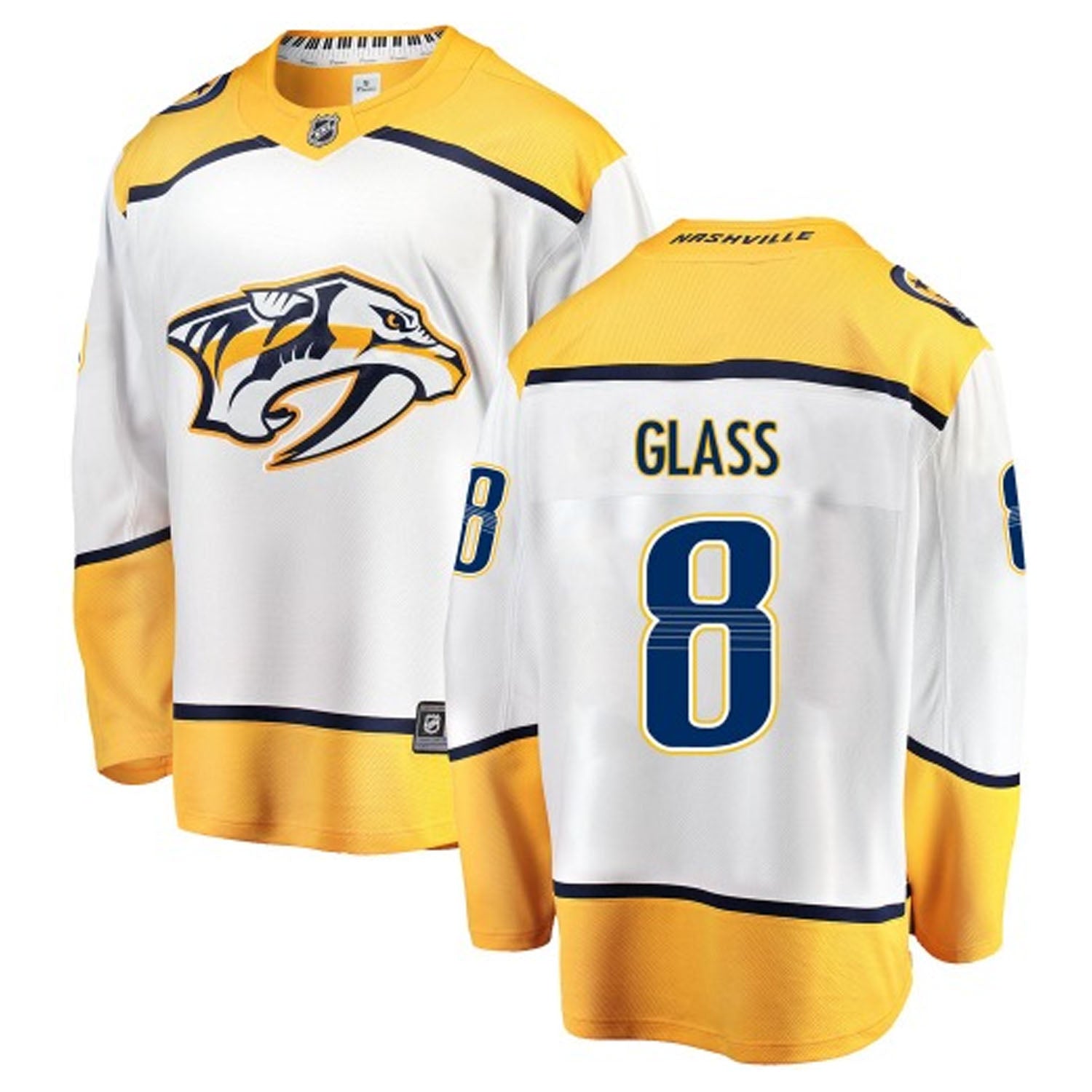 Nashville predators clearance game worn jersey