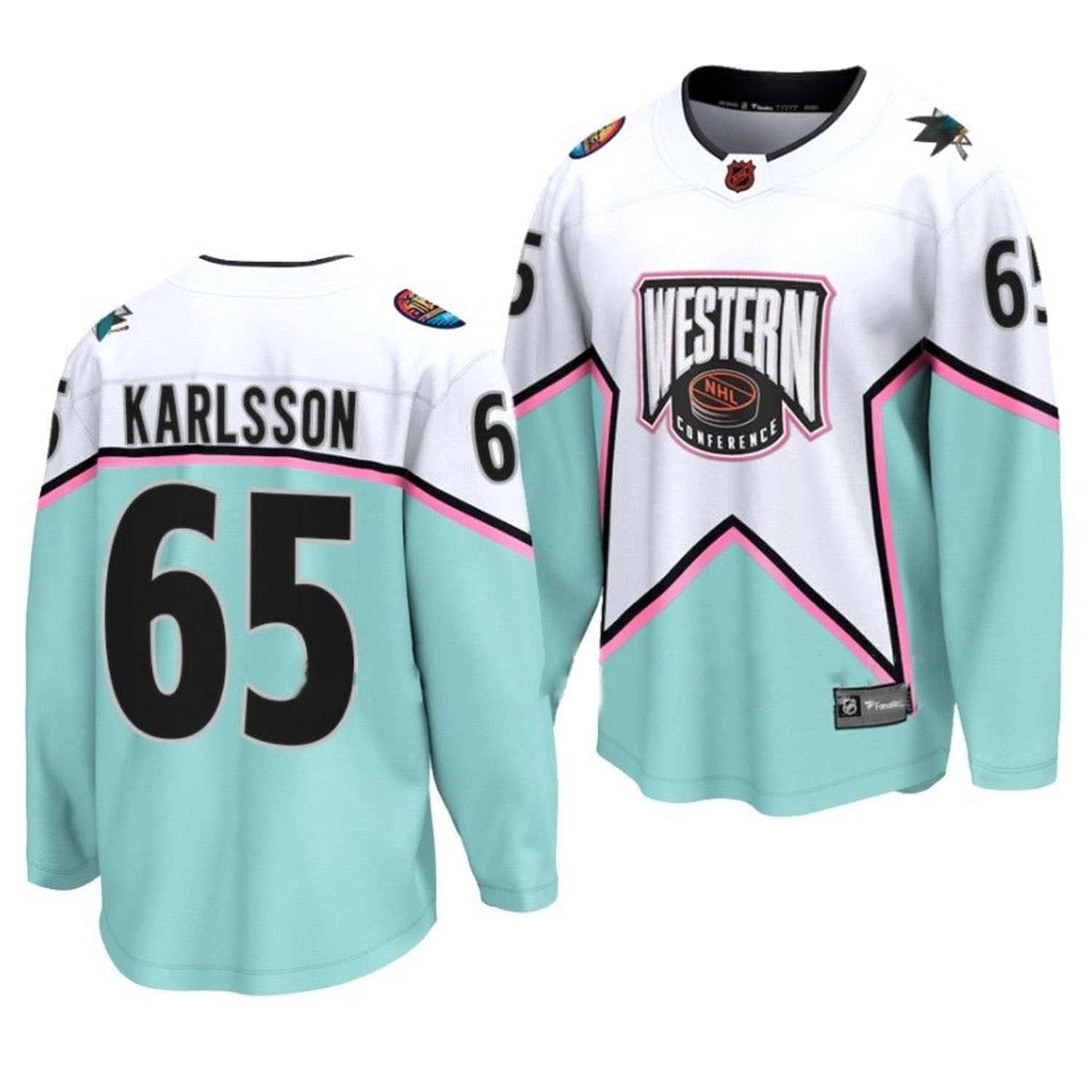 NHL Erik Karlsson Western All Star 65 Jersey The Jersey King