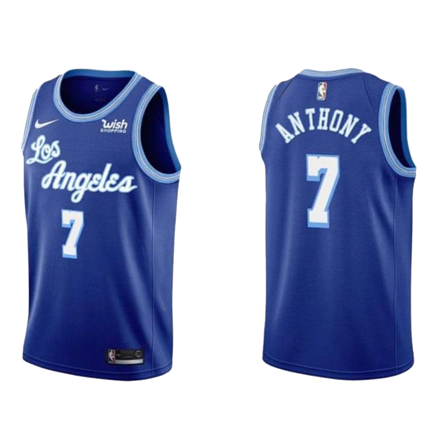 NBA Carmelo Anthony Los Angeles Lakers 7 Jersey