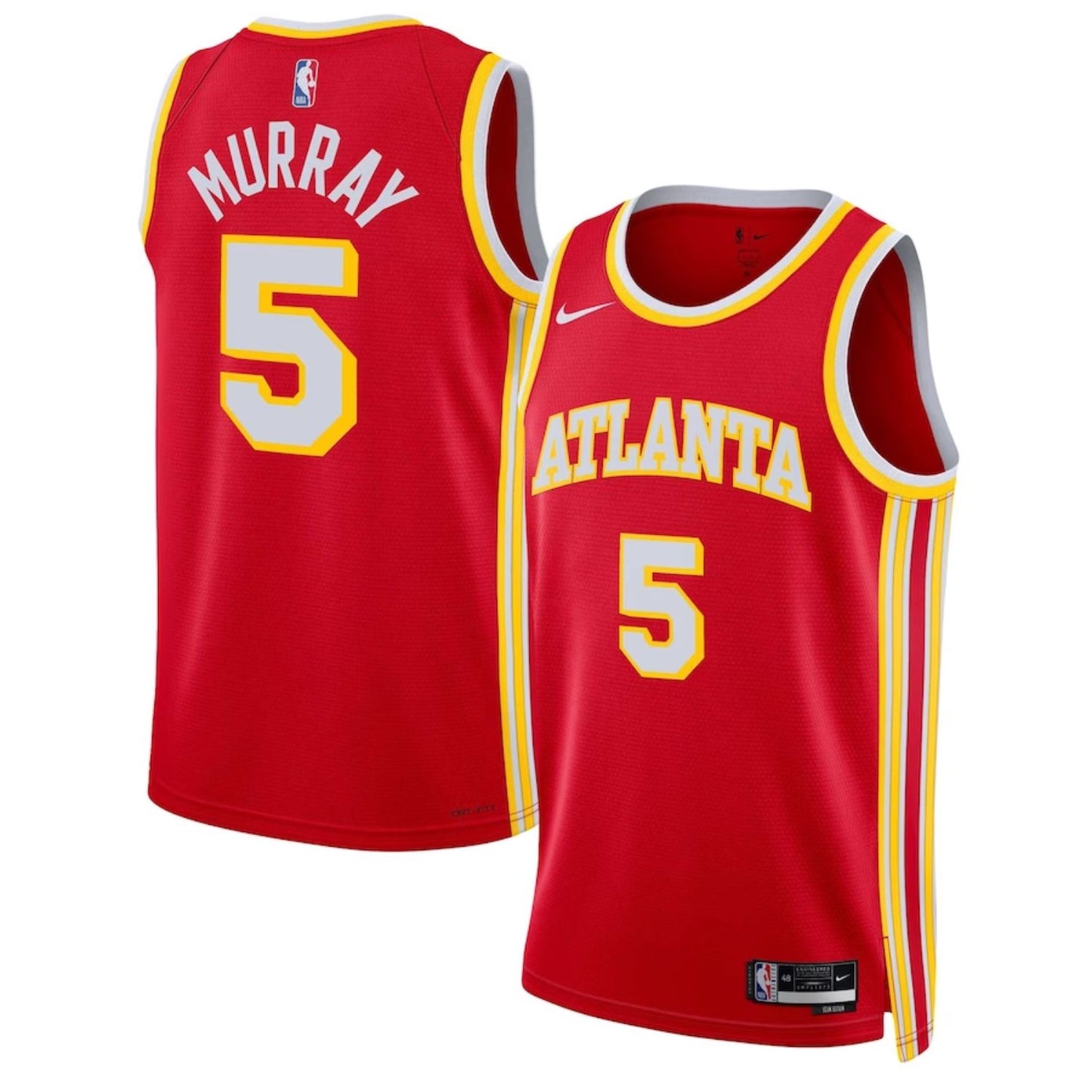 NBA Dejounte Murray Atlanta Hawks 5 Jersey