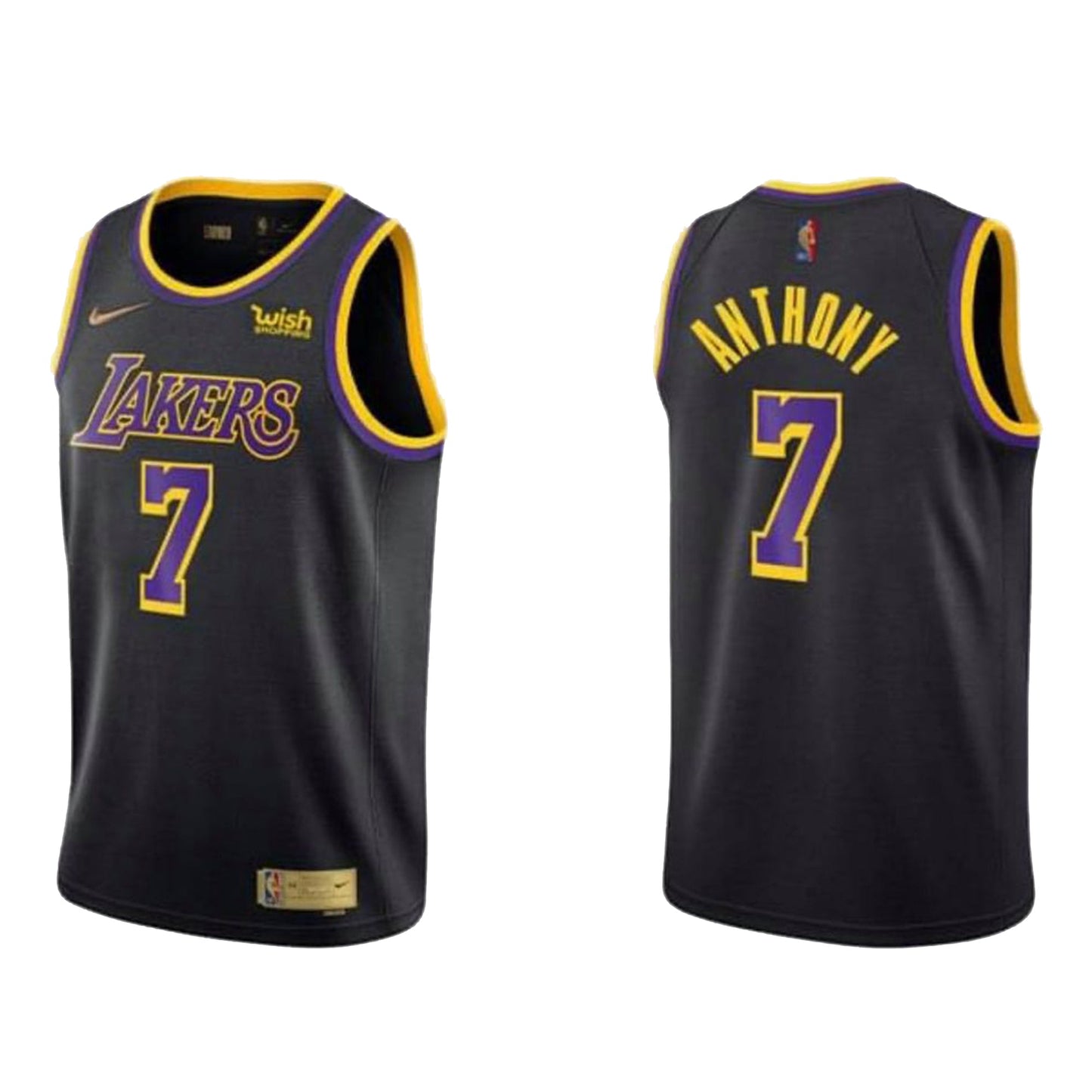 NBA Carmelo Anthony Los Angeles Lakers 7 Jersey