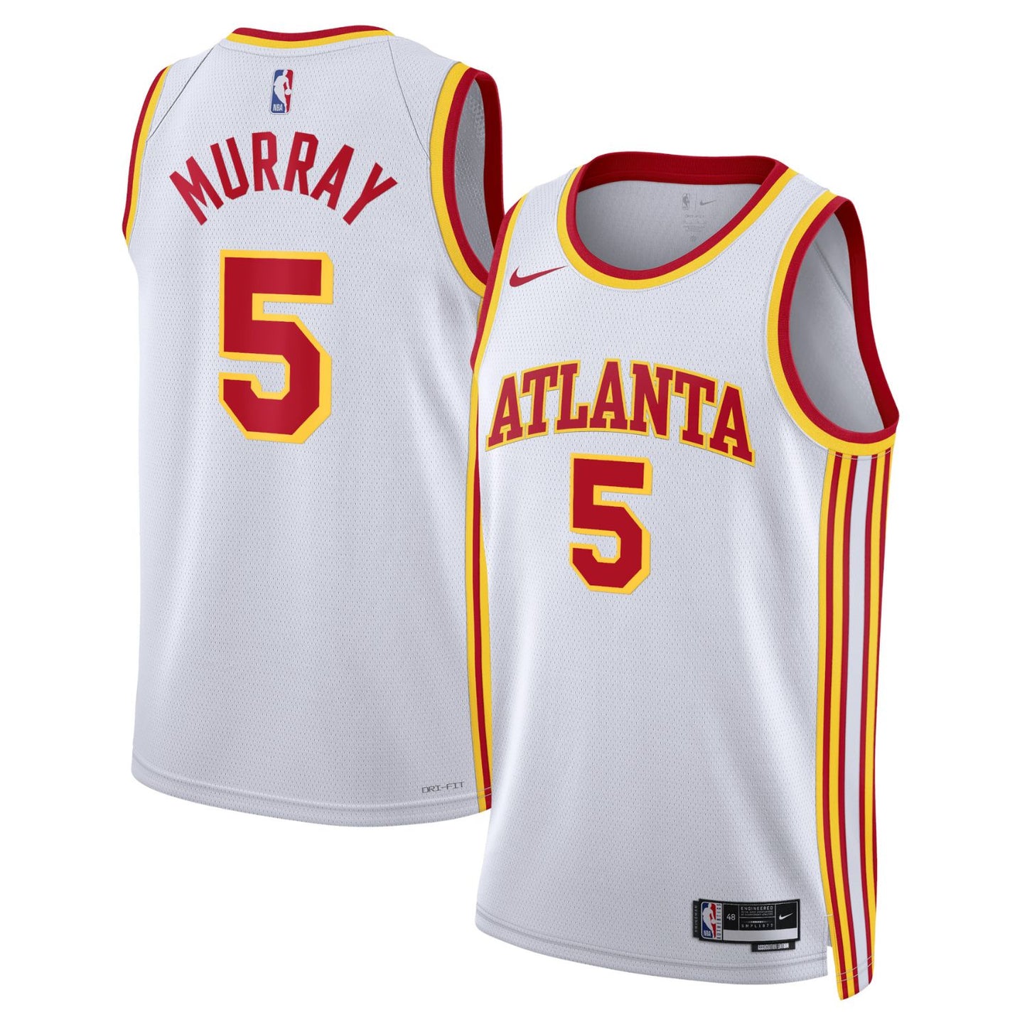 NBA Dejounte Murray Atlanta Hawks 5 Jersey