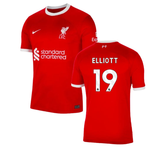 Harvey Elliott Liverpool 19 Jersey