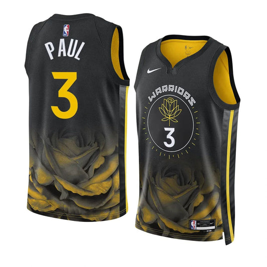 NBA Chris Paul Golden State Warriors 3 Jersey