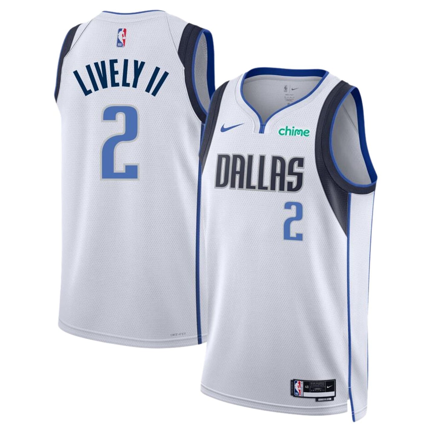 NBA Dereck Lively II Dallas Mavericks 2 Jersey