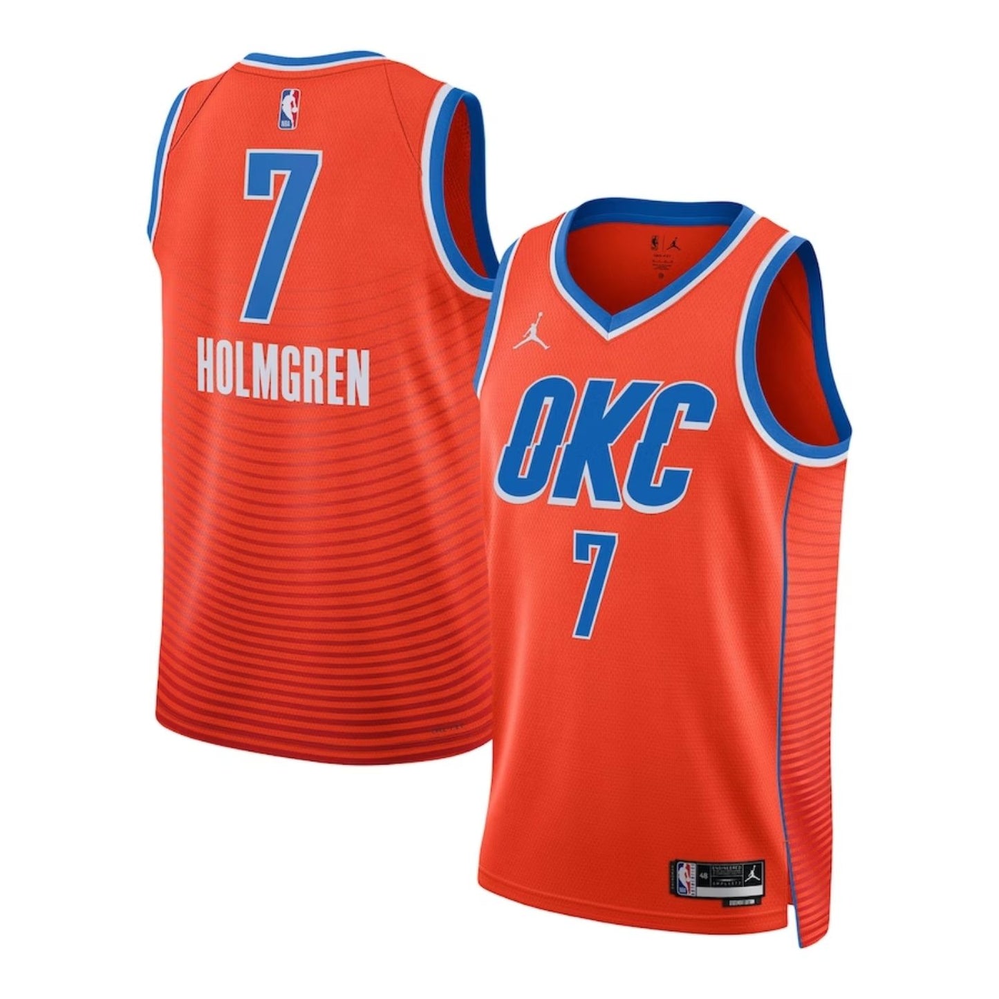 NBA Chet Holmgren Oklahoma City Thunder 7 Jersey