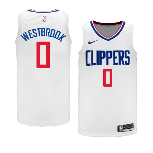 NBA Russell Westbrook Los Angeles Clippers 0 Jersey