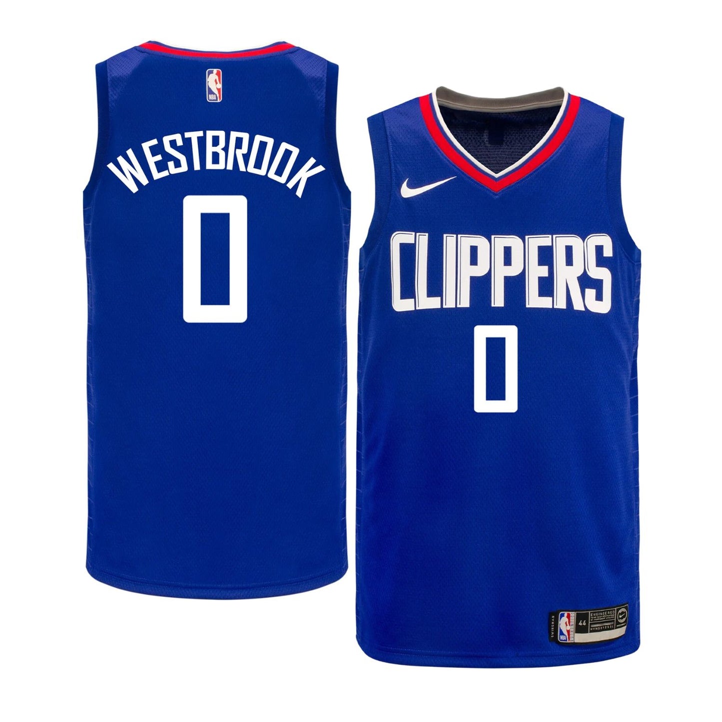 NBA Russell Westbrook Los Angeles Clippers 0 Jersey