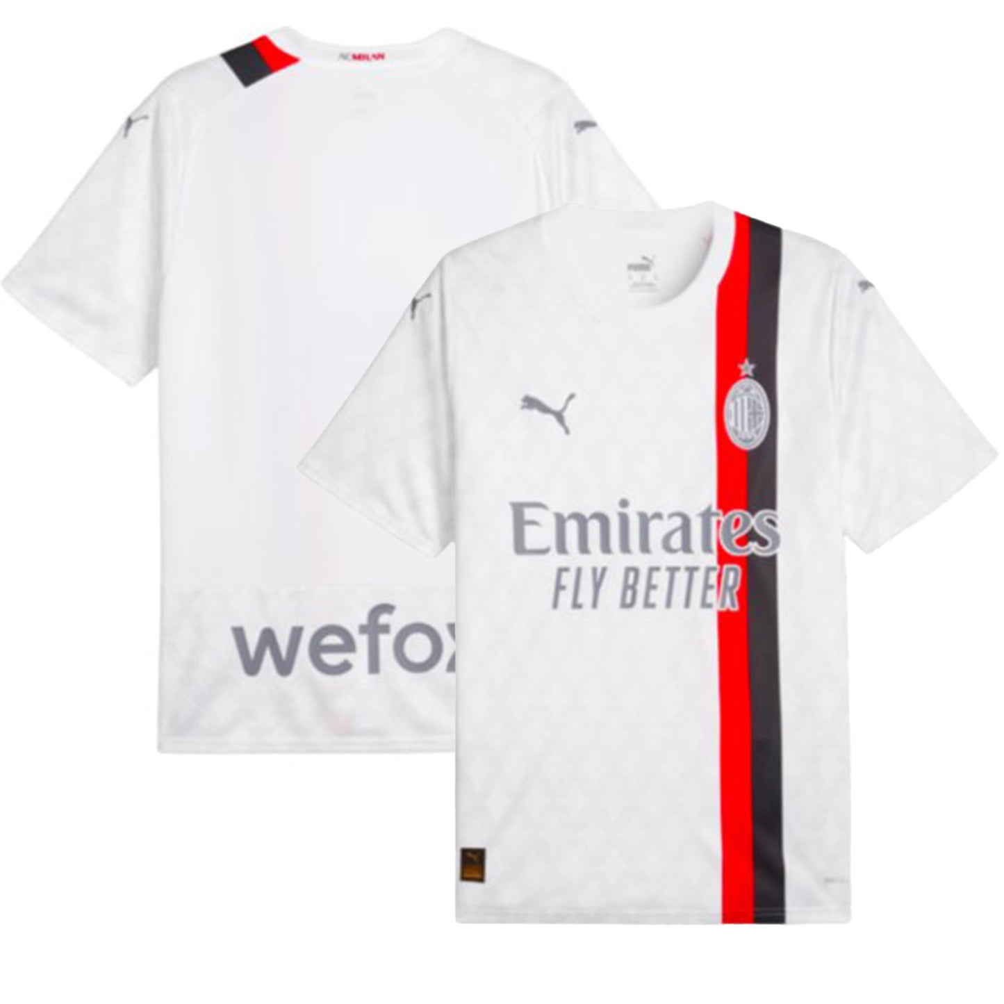 AC Milan Blank Custom Jersey