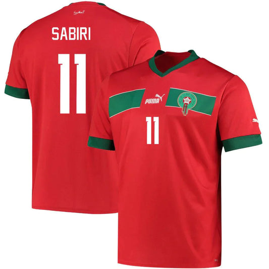 Abdelhamid Sabiri Morocco 11 FIFA World Cup Jersey