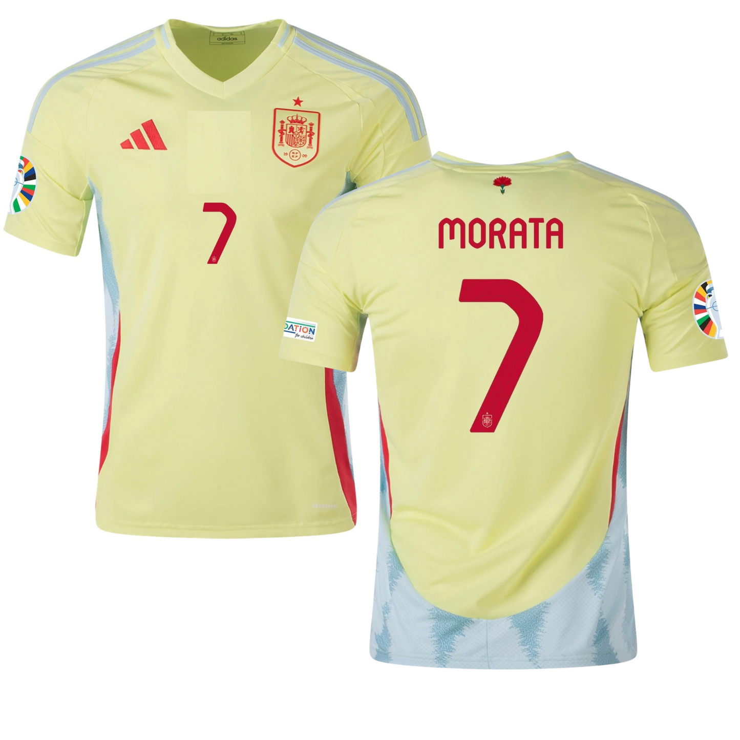 Alvaro Morata Spain 7 Jersey