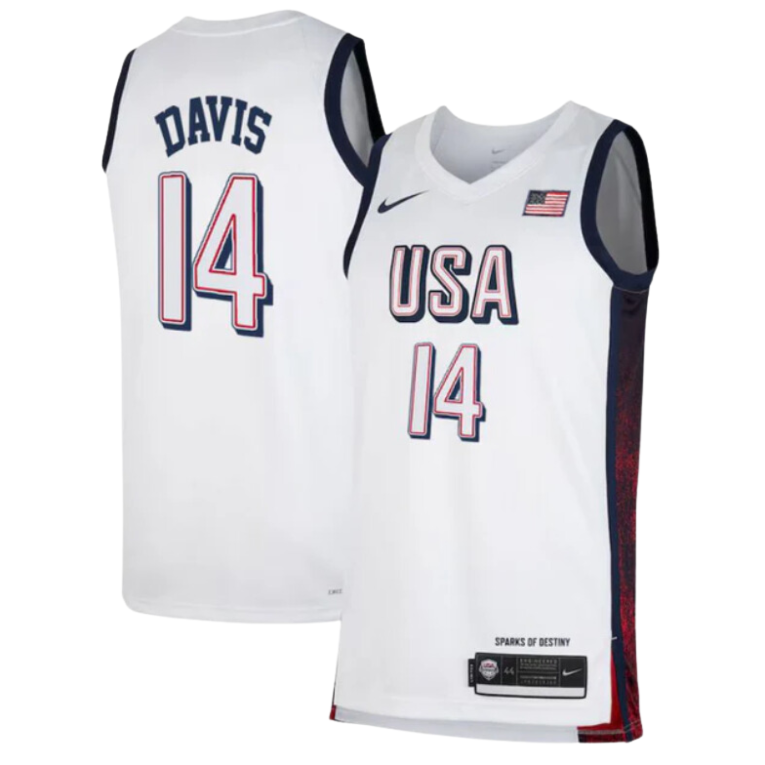 Anthony Davis Team USA 2024 Olympics Jersey – The Jersey King