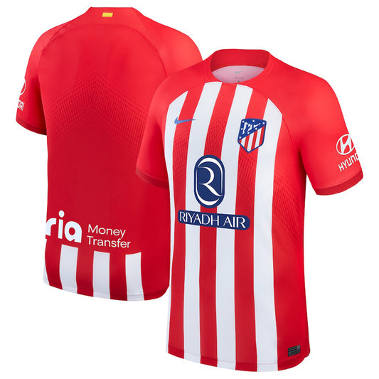 Atletico Madrid Blank Custom Jersey