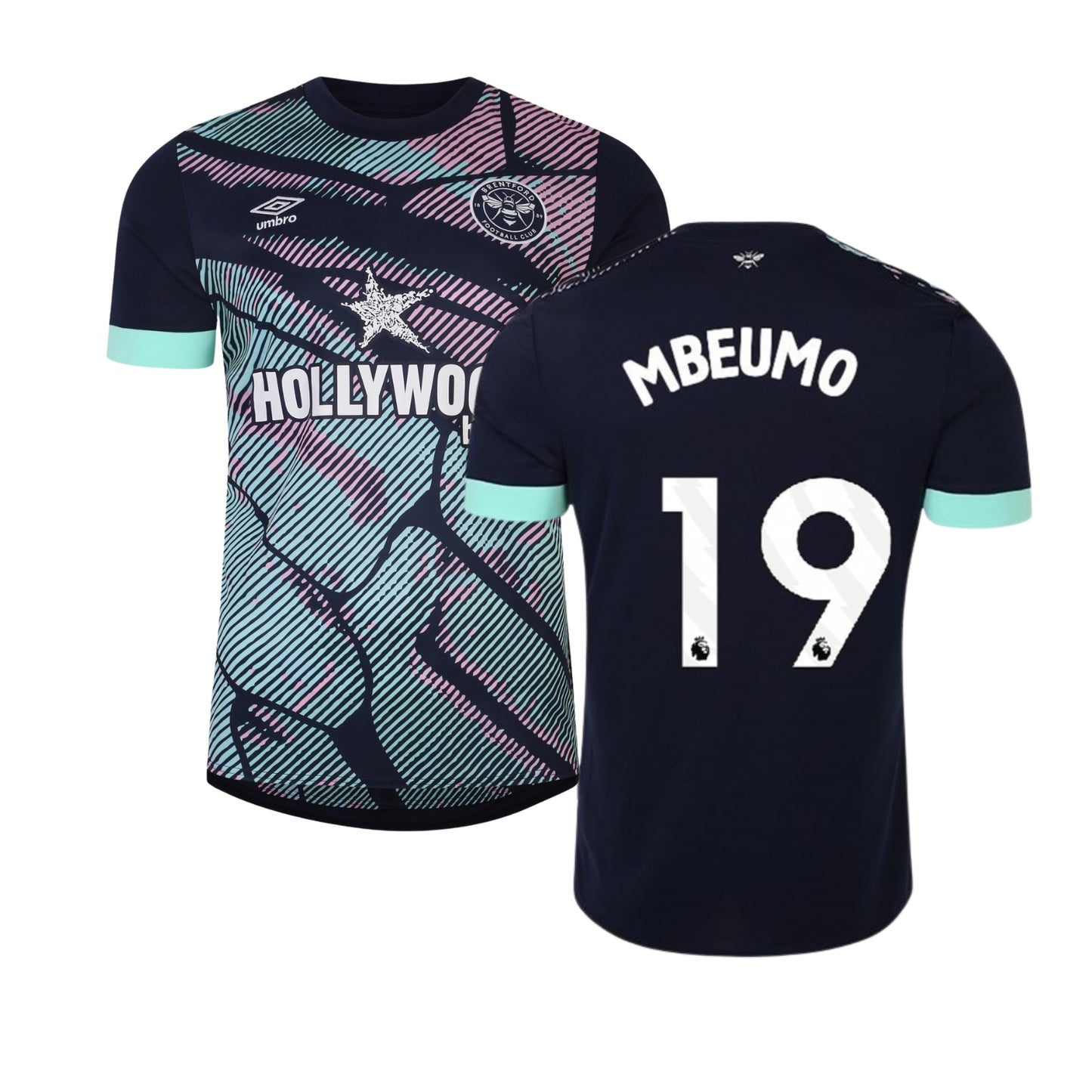 Bryan Mbeumo Brentford 19 Jersey