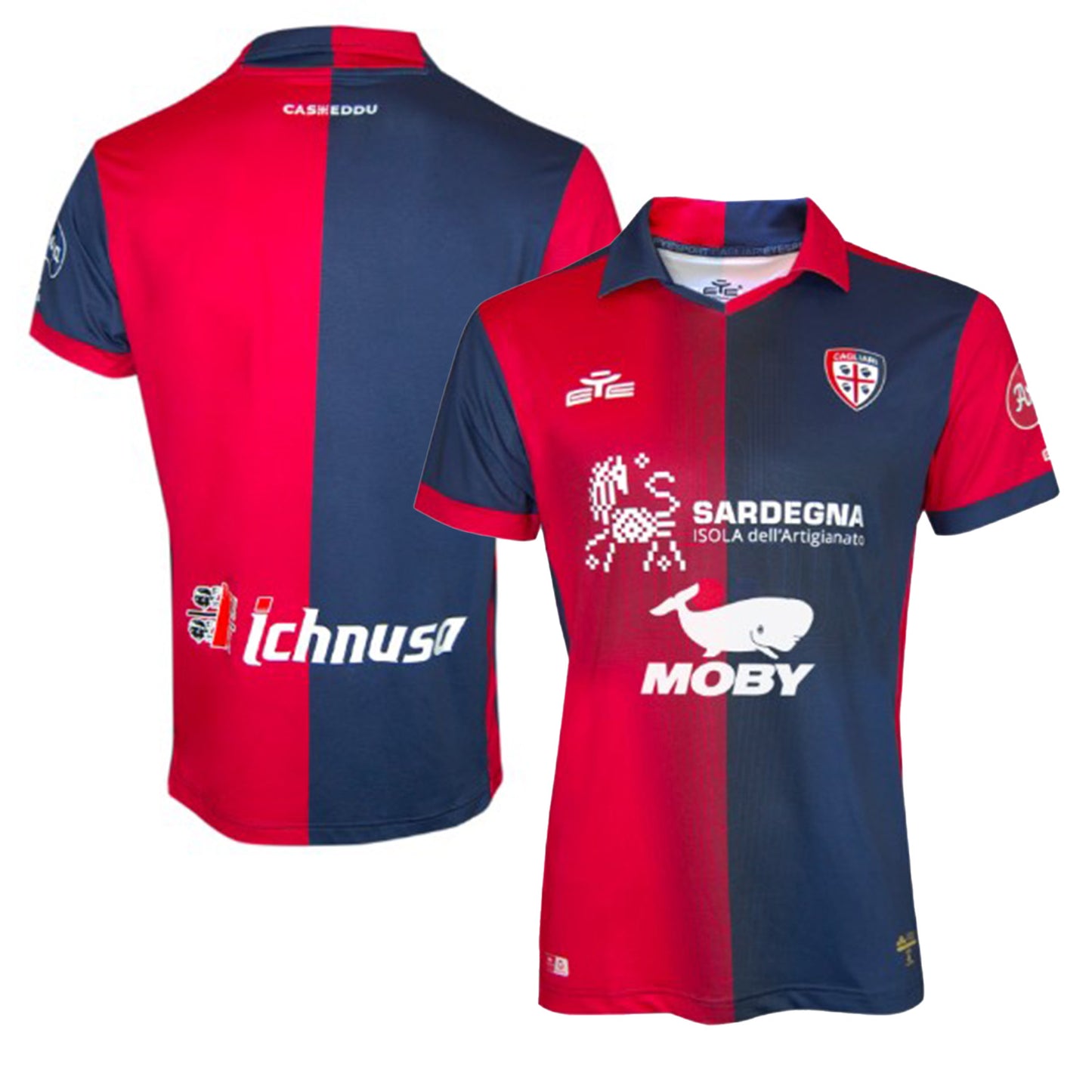 Cagliari Blank Custom Jersey