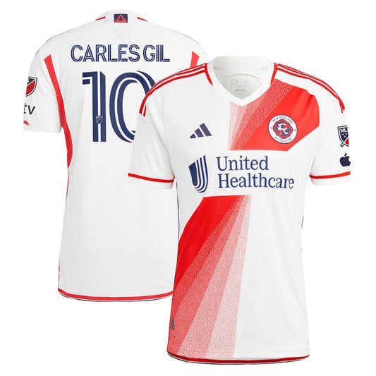Carles Gil New England Revoltuion MLS 10 Jersey