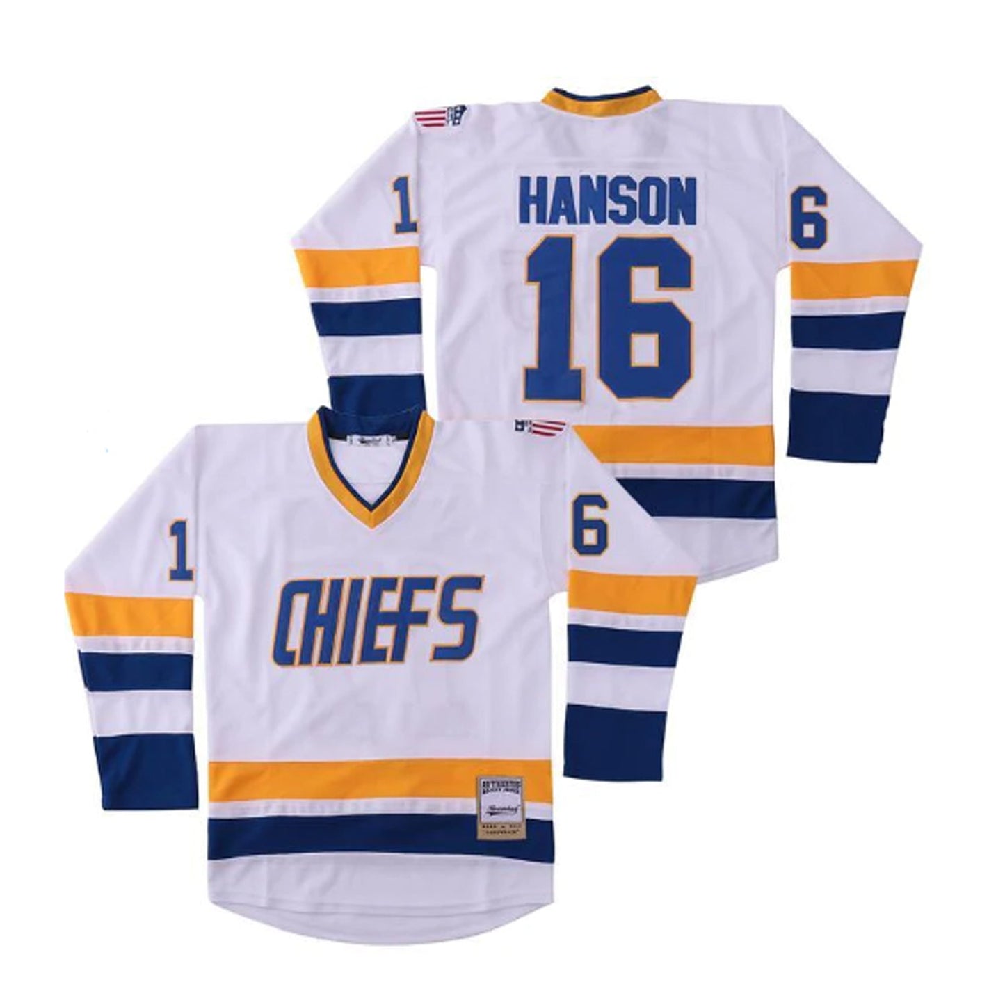 Charleston Chiefs Hanson Brothers Slapshot Hockey 16 Jersey