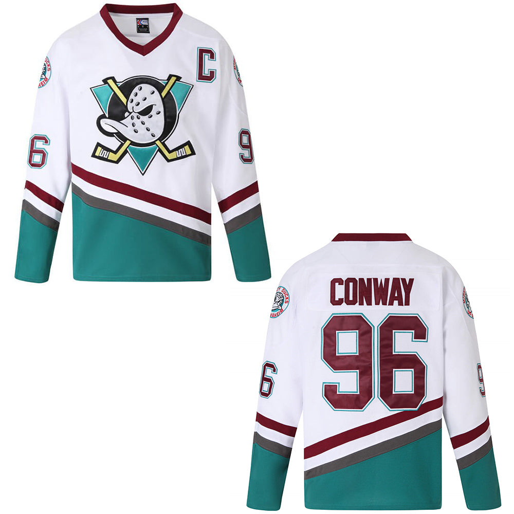 Charlie Conway Mighty Ducks 96 Jersey