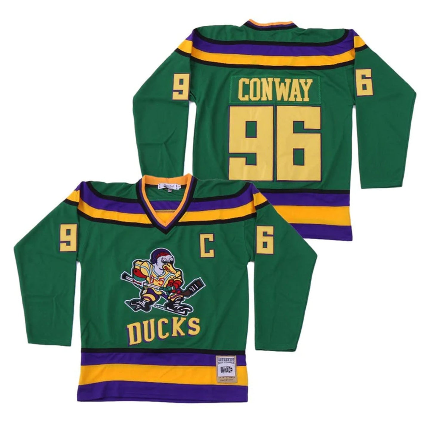 Charlie Conway #96 Mighty Ducks Jersey