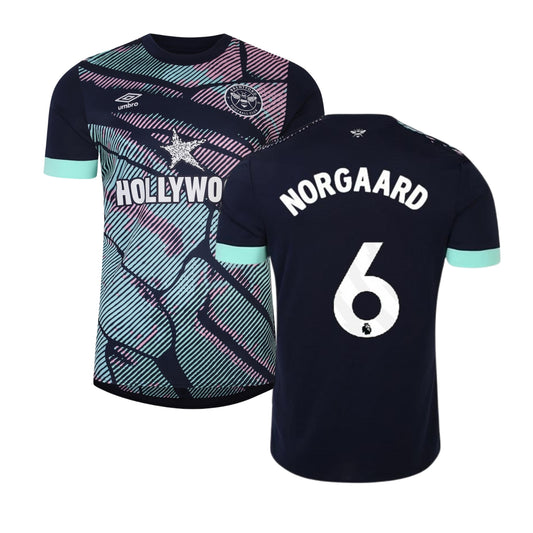 Christian Norgaard Brentford 6 Jersey