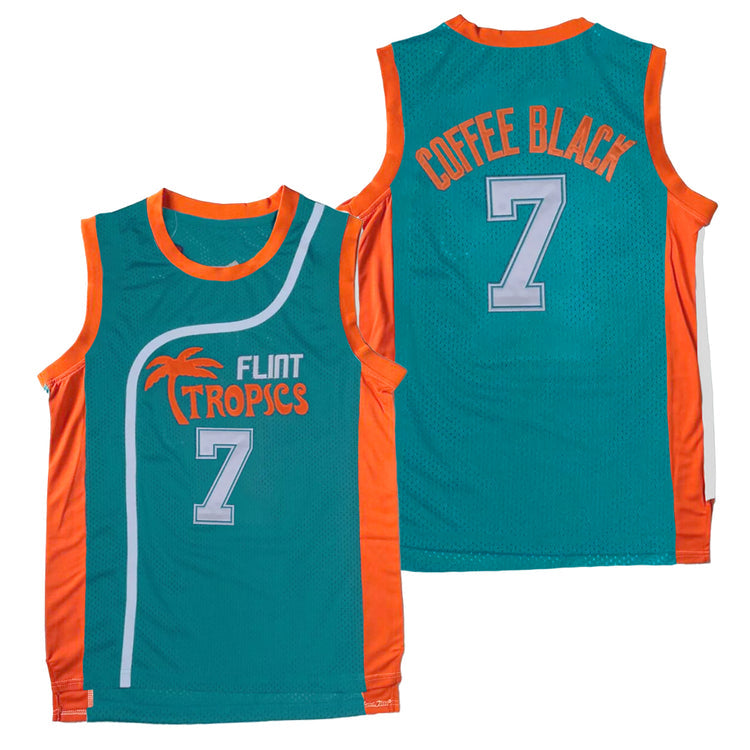 Coffee Black Flint Tropics Semi-Pro Movie Jersey