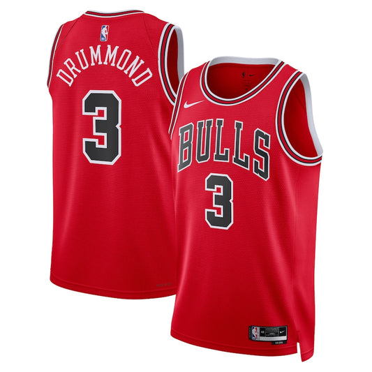 NBA Andre Drummond Chicago Bulls 3 Jersey