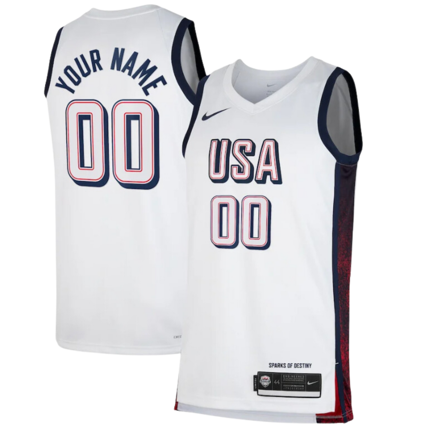 Custom Team USA 2024 Olympics Jersey – The Jersey King