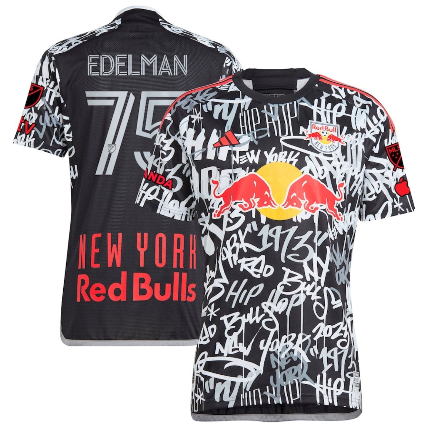 Daniel Edelman New York Redbulls MLS 75 Jersey