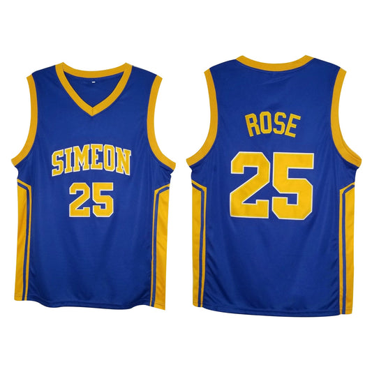 Derrick Rose High School 25 Basketball Jersey