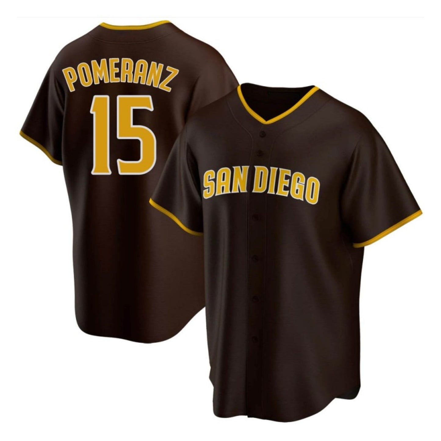 MLB Drew Pomeranz San Diego Padres 15 Jersey