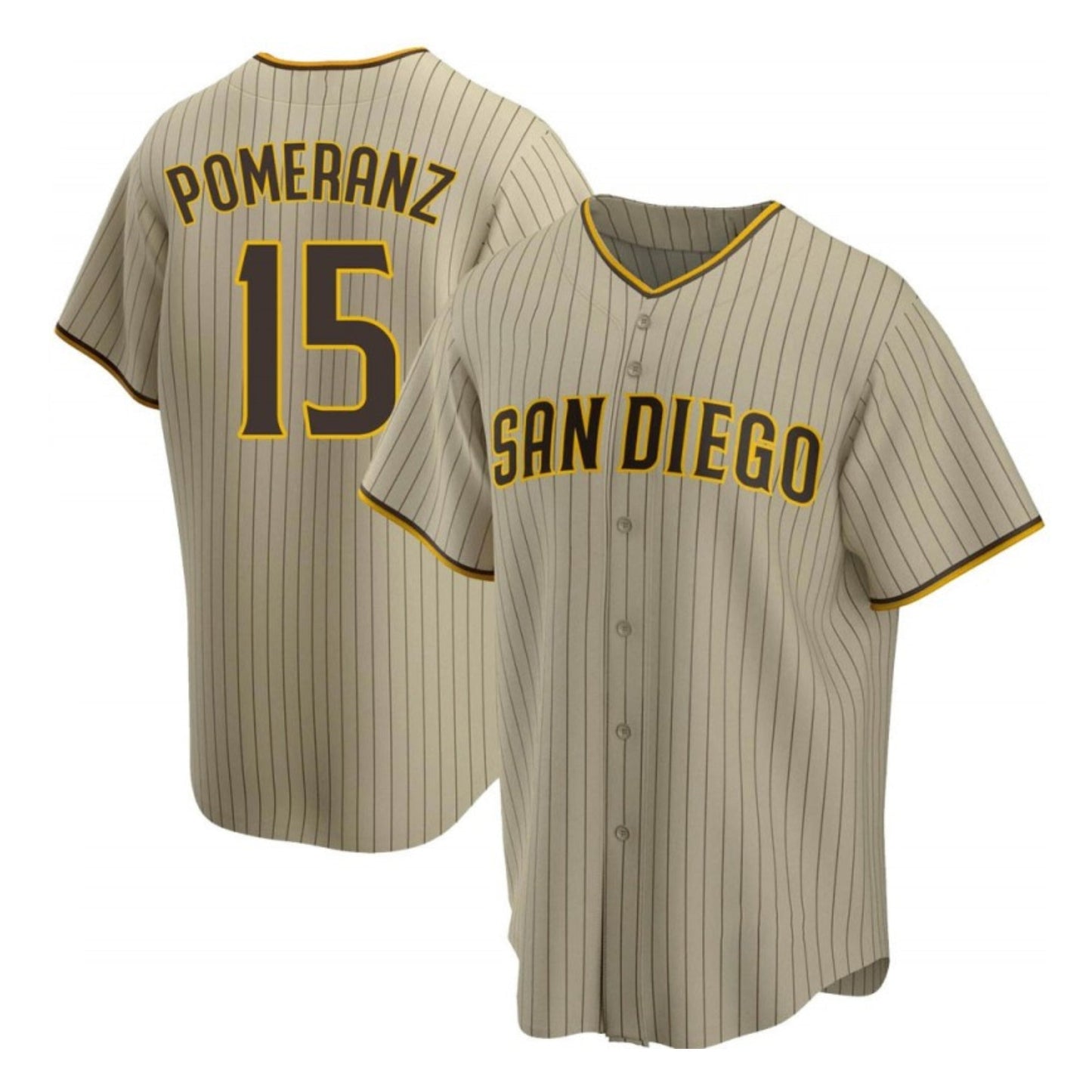 MLB Drew Pomeranz San Diego Padres 15 Jersey