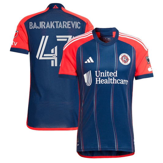 Esmir Bajraktarevic New England Revolution MLS 47 Jersey