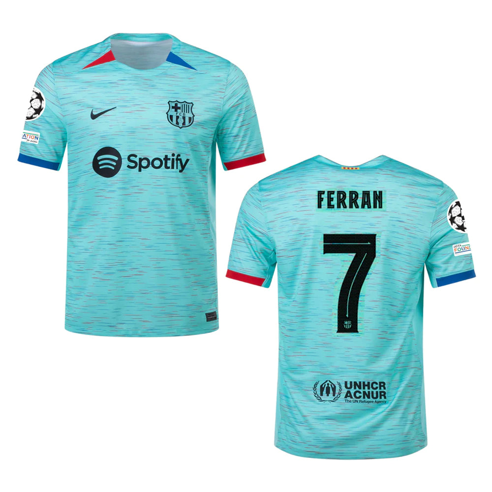 Ferran Torres Barcelona 7 jersey