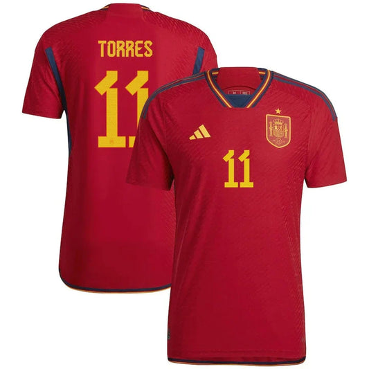 Ferran Torres Spain 11 FIFA World Cup Jersey