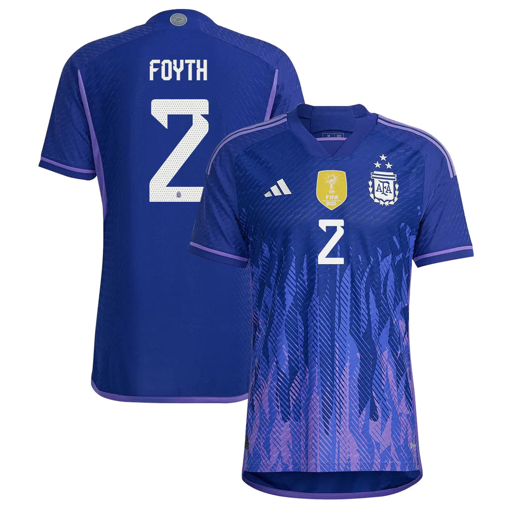 Juan Foyth Argentina 2 FIFA World Cup Jersey