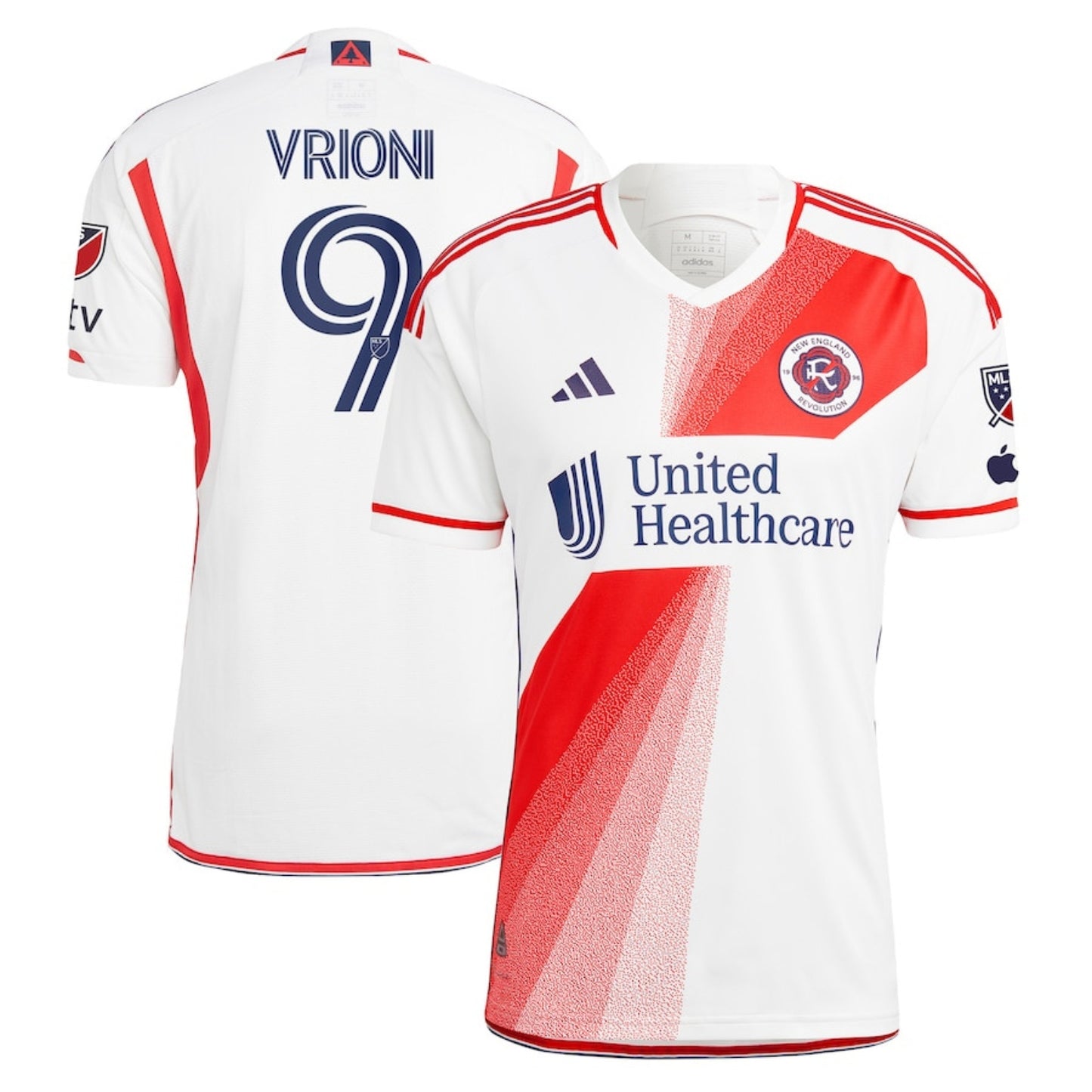 Giacomo Vrioni New England Revolution MLS 9 Jersey