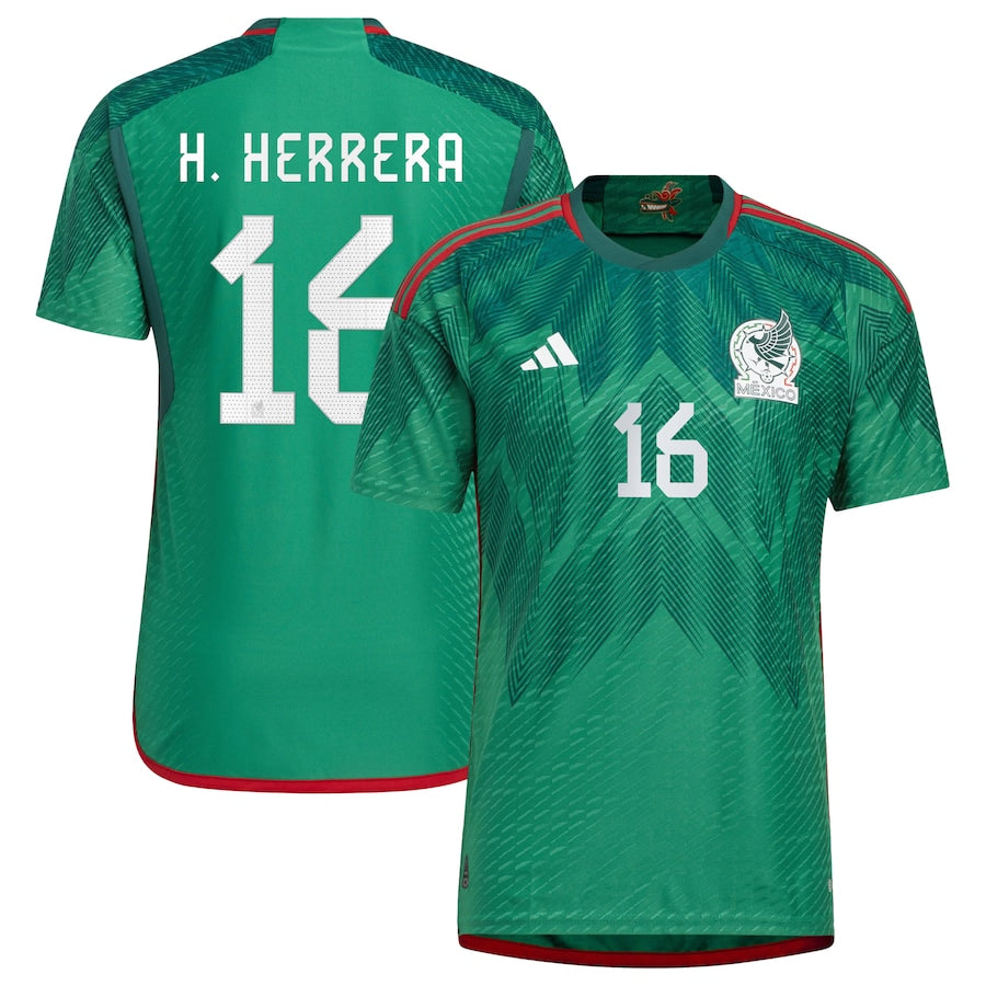 Hector Herrera Mexico 16 FIFA World Cup Jersey