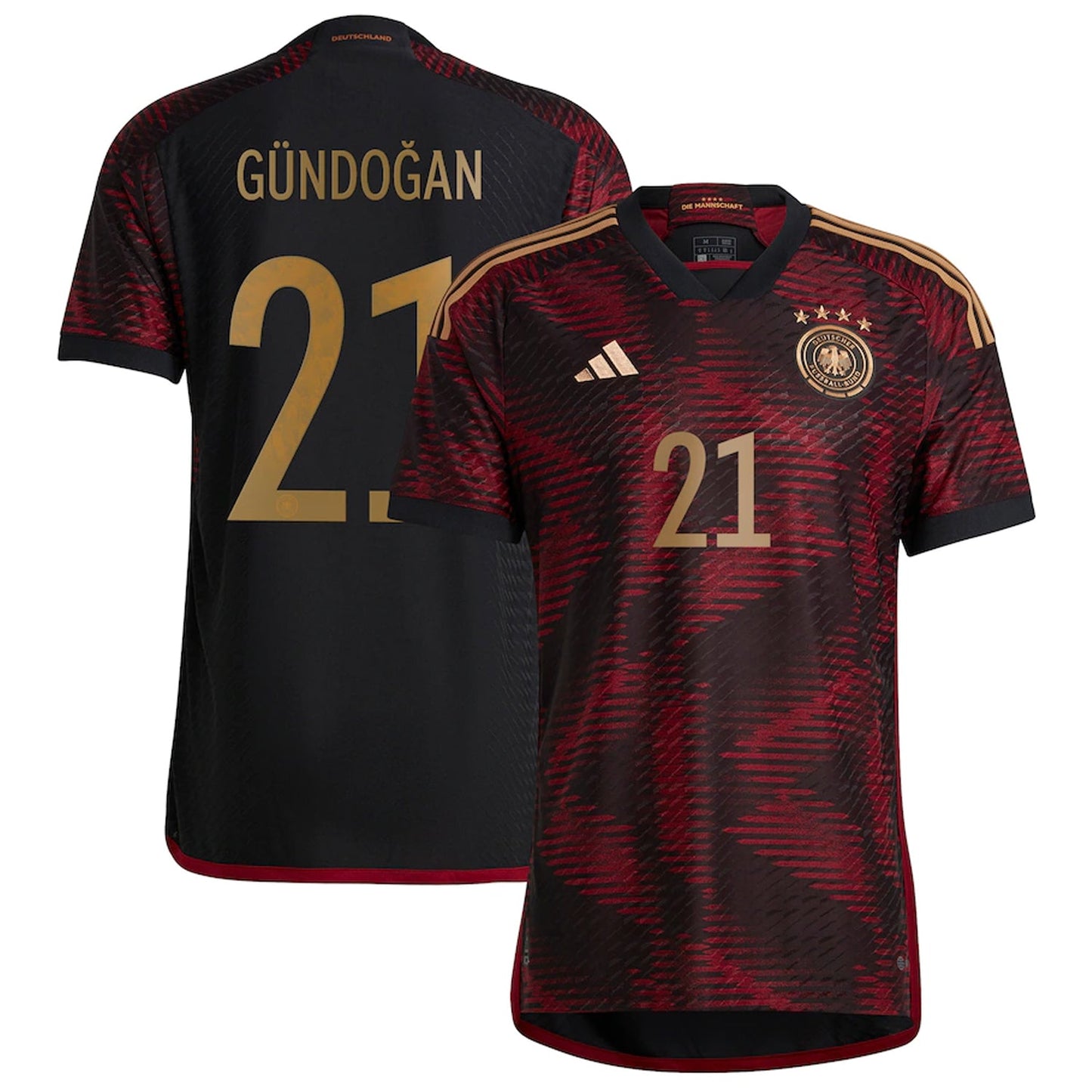 İlkay Gündoğan Germany 21 FIFA World Cup Jersey