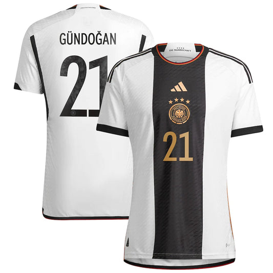 İlkay Gündoğan Germany 21 FIFA World Cup Jersey