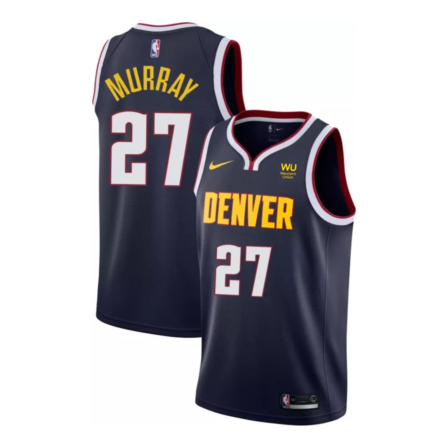 NBA Jamal Murray Denver Nuggets 27 Jersey