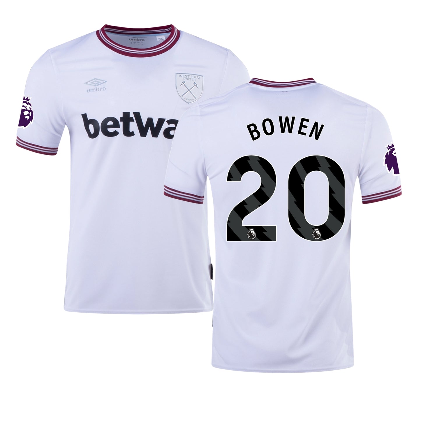 Jarrod Bowen West Ham 20 Jersey