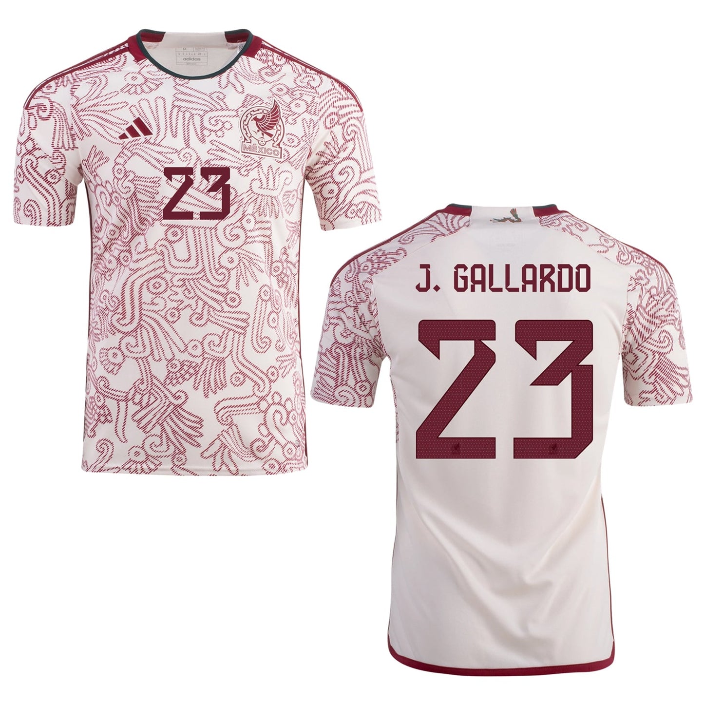 Jesús Gallardo Mexico 23 FIFA World Cup Jersey