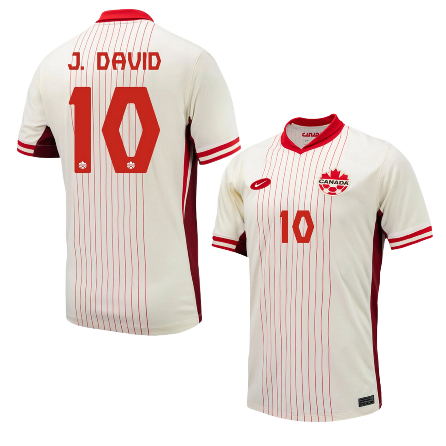 Jonathan David Canada 20 FIFA World Cup Jersey