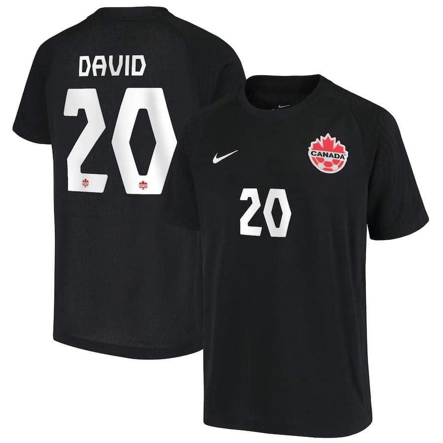 Jonathan David Canada 20 FIFA World Cup Jersey