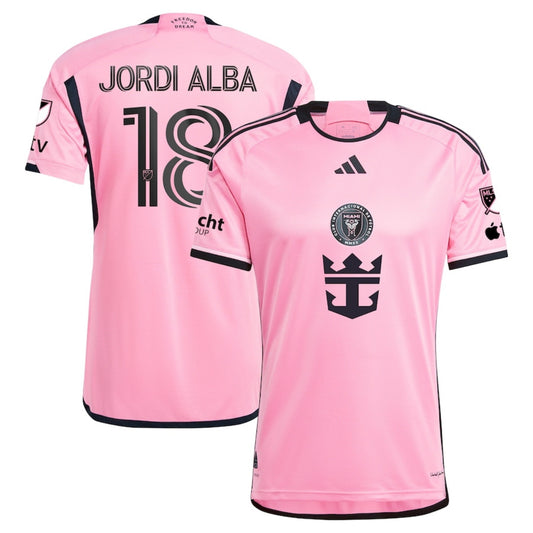 Jordi Alba Ramos Inter Miami MLS 18 Jersey