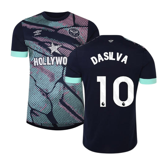 Josh Dasilva Brentford 10 Jersey