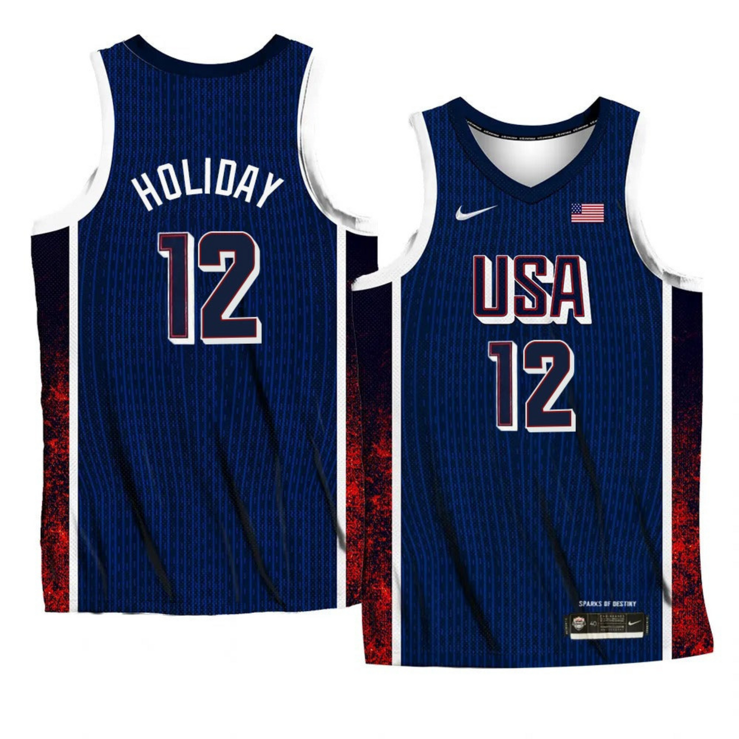 Jrue Holiday Team USA 2024 Olympics Jersey