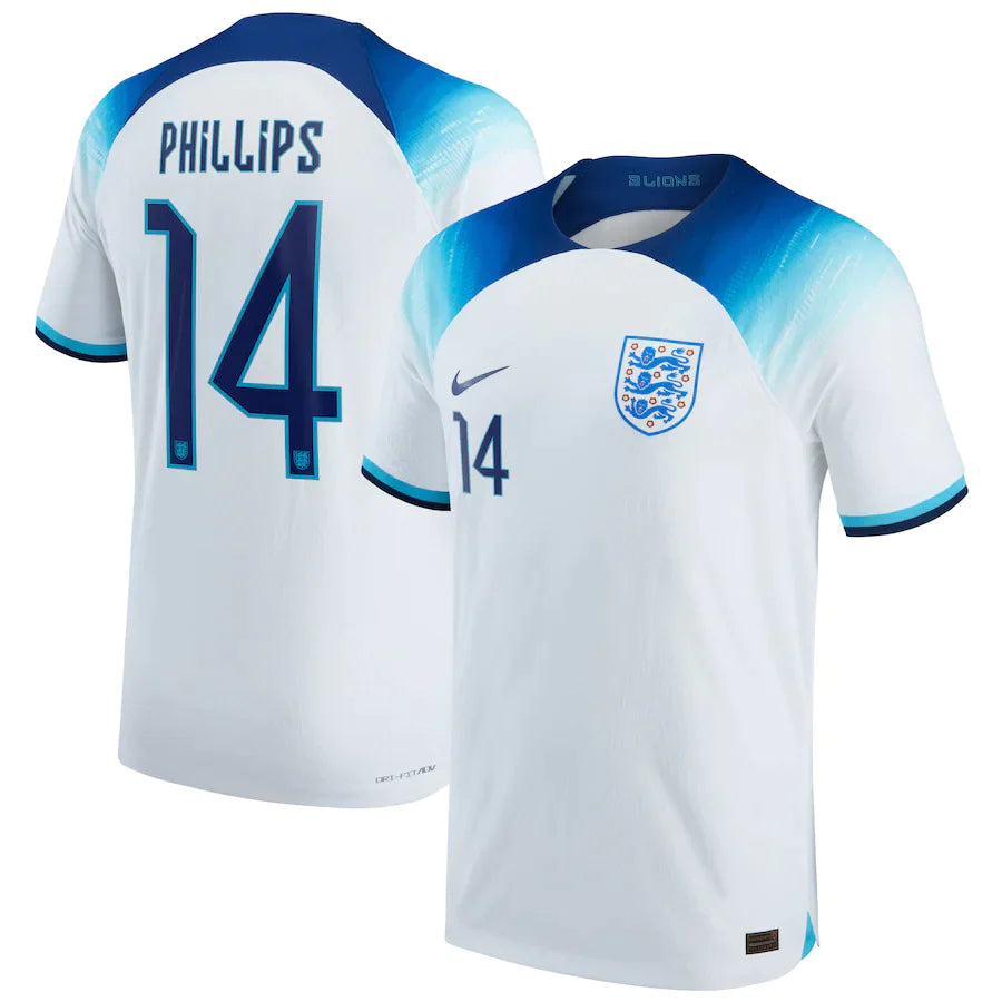 Kalvin Phillips England 14 White FIFA World Cup Jersey