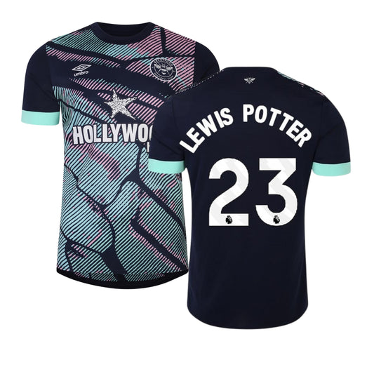 Kean Lewis-Potter Brentford 23 Jersey